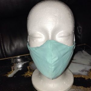 Aqua Blue Face Mask